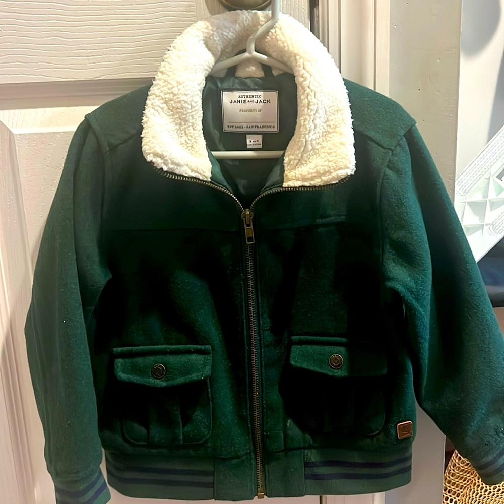 Janie and Jack jacket coat size 3-4